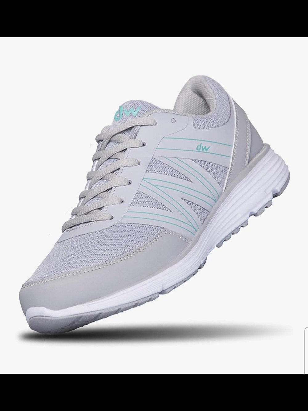 Lightweight Women's Gray Athletic Sneakers